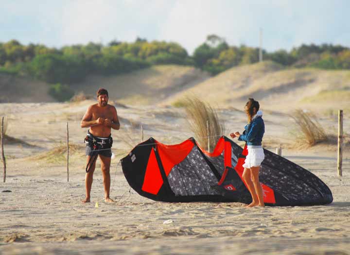 Verano en la playa — Pinamar